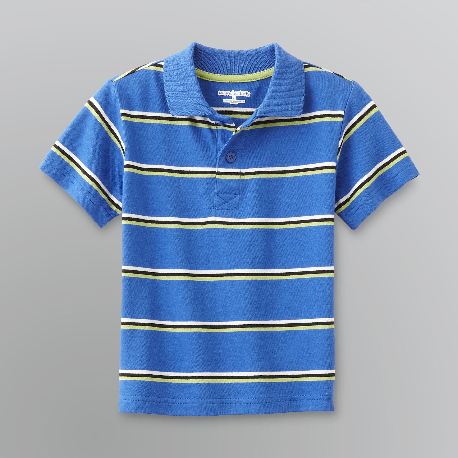 WonderKids Infant & Toddler Boy's Striped Polo Shirt at Kmart.com