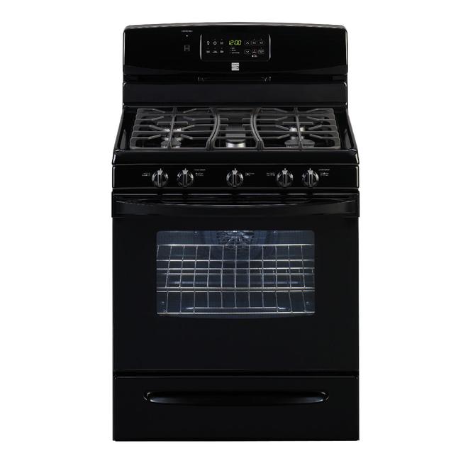 Kenmore 72719 5.0 cu. ft. Freestanding Gas Range Black Sears Outlet