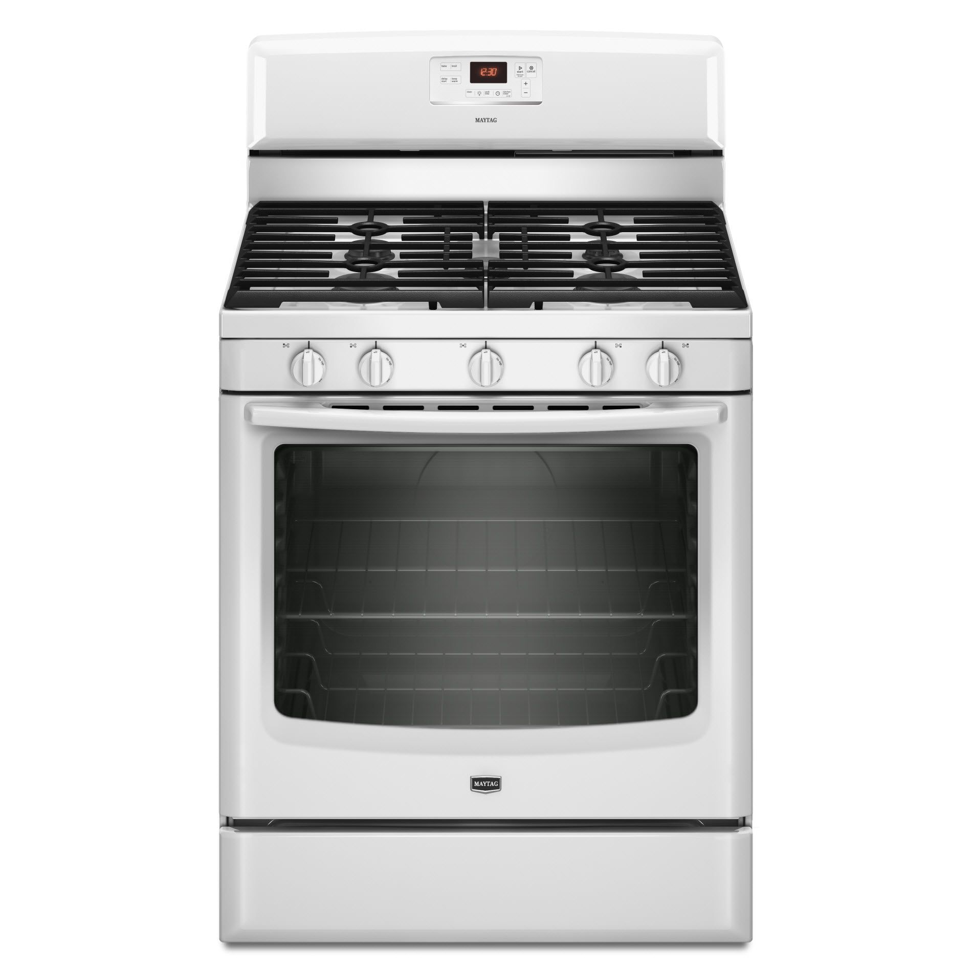 Maytag 5.8 cu. ft. Freestanding Gas Range w/ Speed Heat™ Burner White