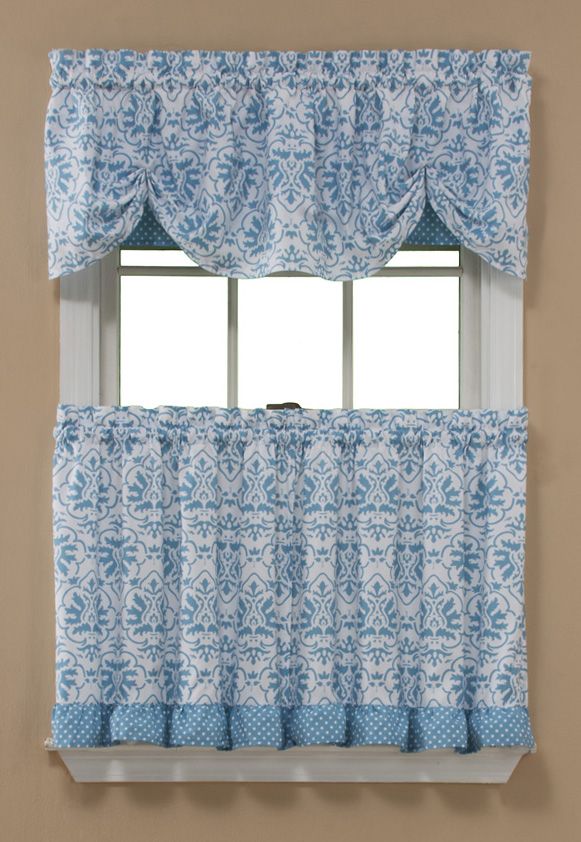 Sandra by Sandra Lee Geneva Valance     58X16 Sky Blue at Kmart.com