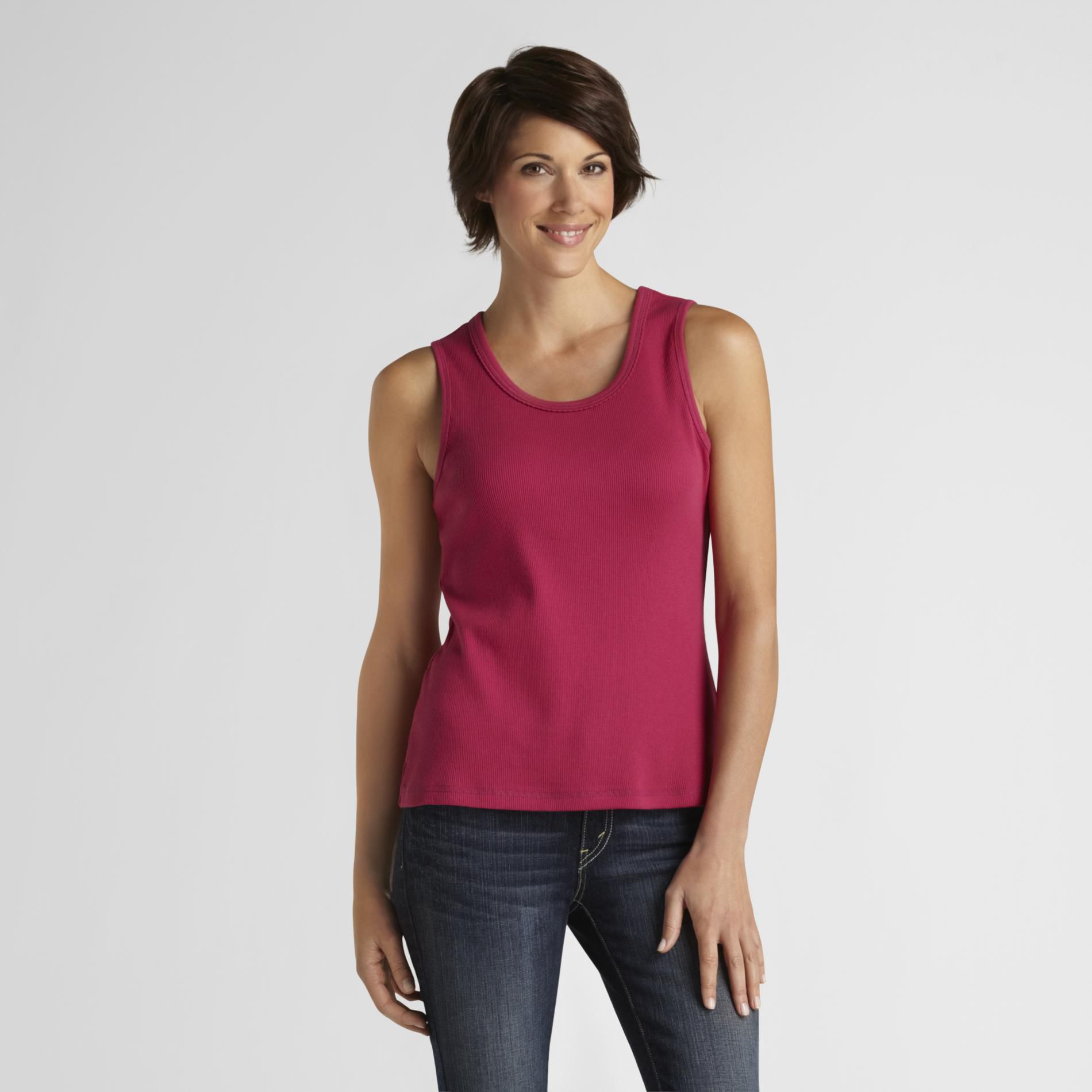 Laura Scott Women's Ribbed Tank Top at Sears.com