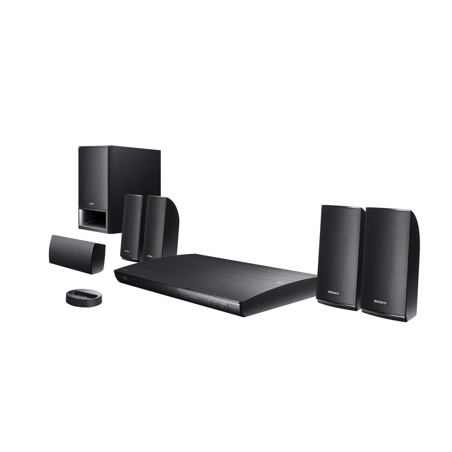 Sony Blu-ray Disc Home Theater System w WiFi Black