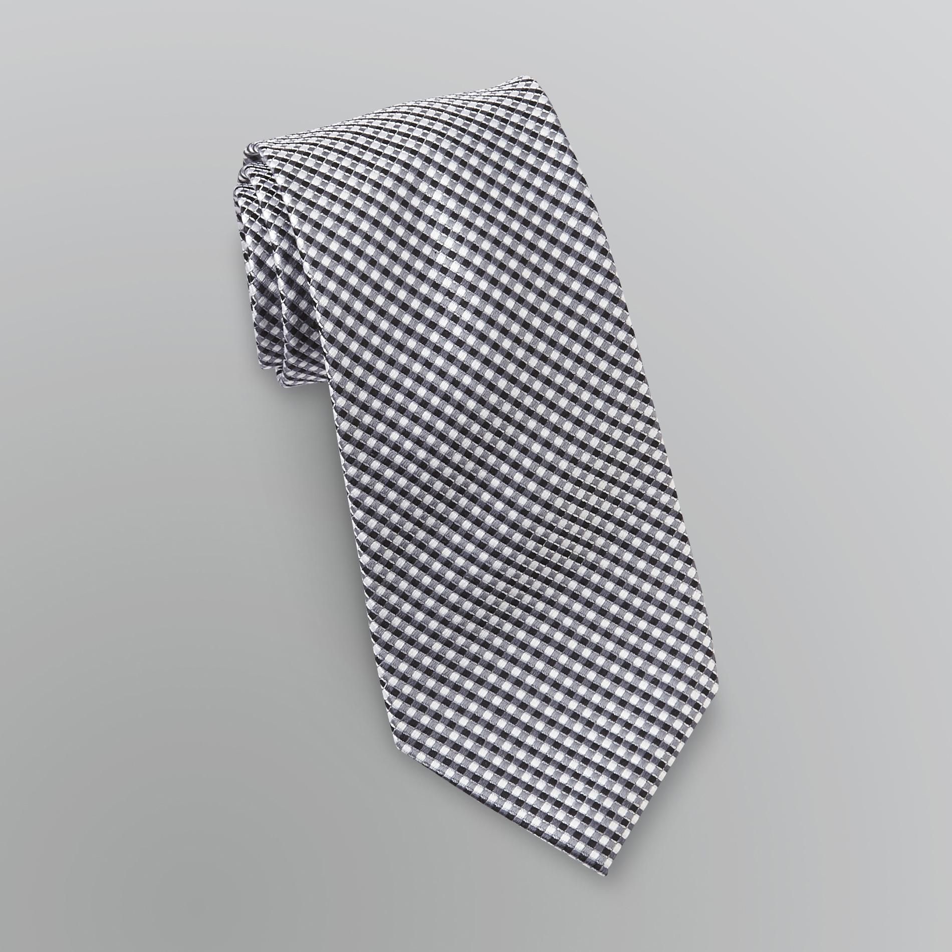 Dockers Men's Micro-Check Silk Necktie at Sears.com