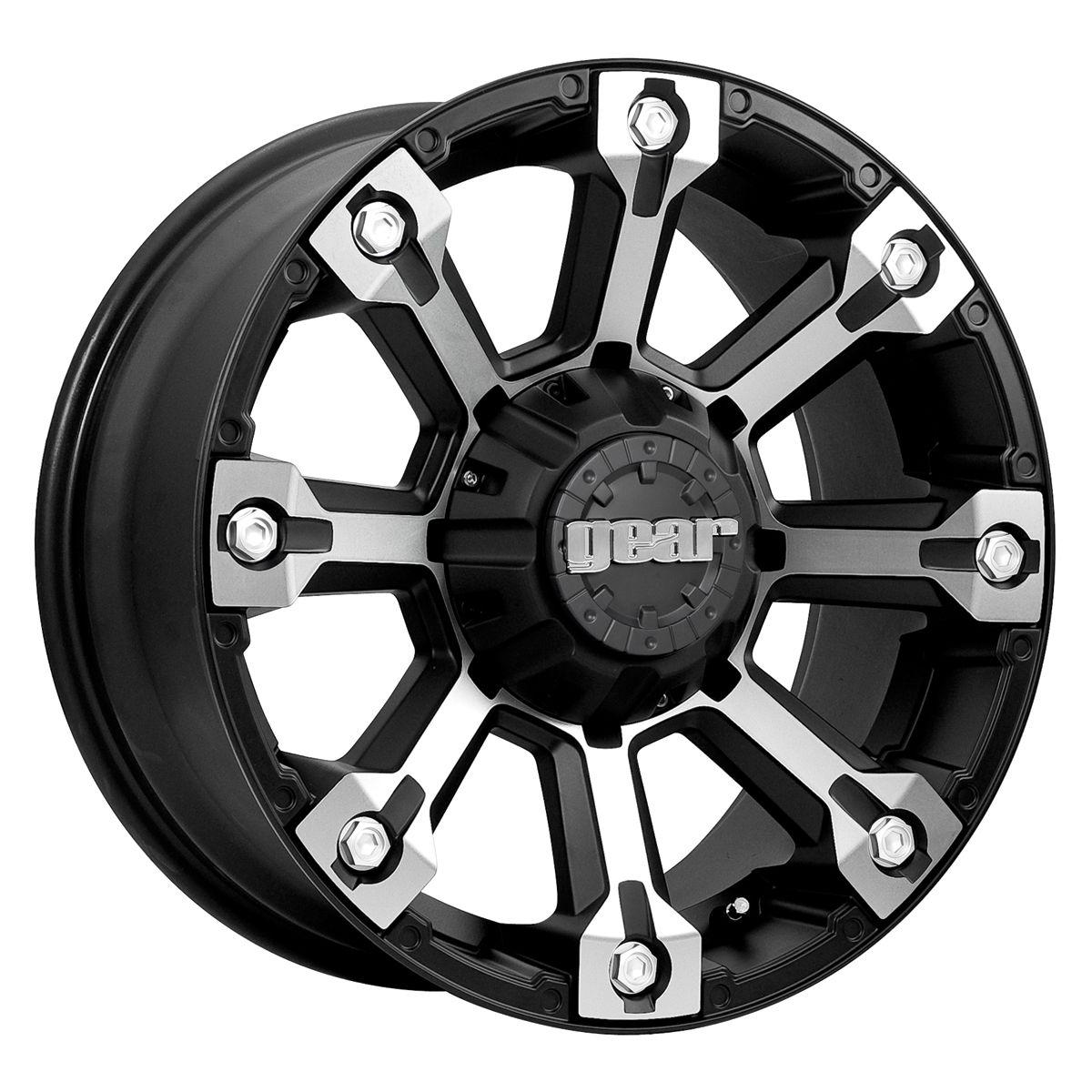 719MB Backcountry 18X9 (6-135) Machined w/ Carbon Black Accents