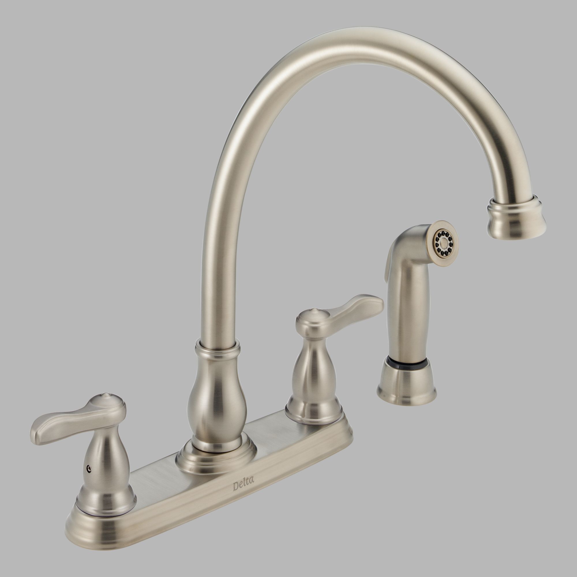 Delta Orleans Two Handle Kitchen Faucet With Spray at Kmart.com