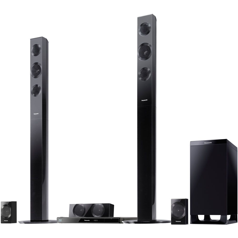 Panasonic 5 1 Channel 1000W 3D Blu-ray Home Theater System Black