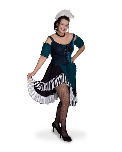 Lava Diva Halloween Costume Saloon Girl Costume at Kmart.com
