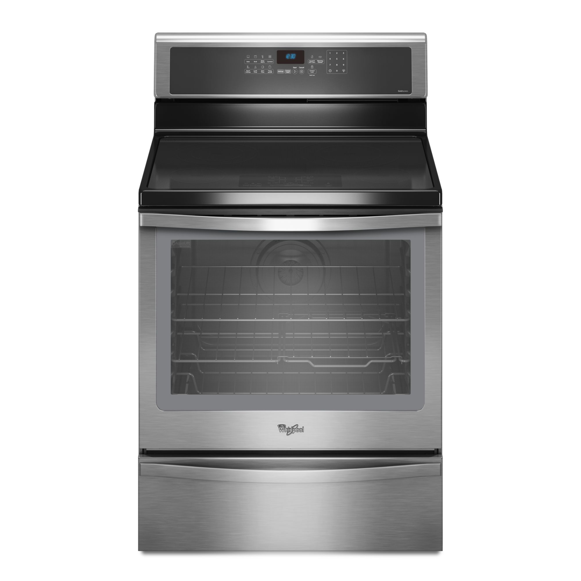 Whirlpool 6.2 Cu. Ft. Induction Range W/ Timesavor Plus True Convection