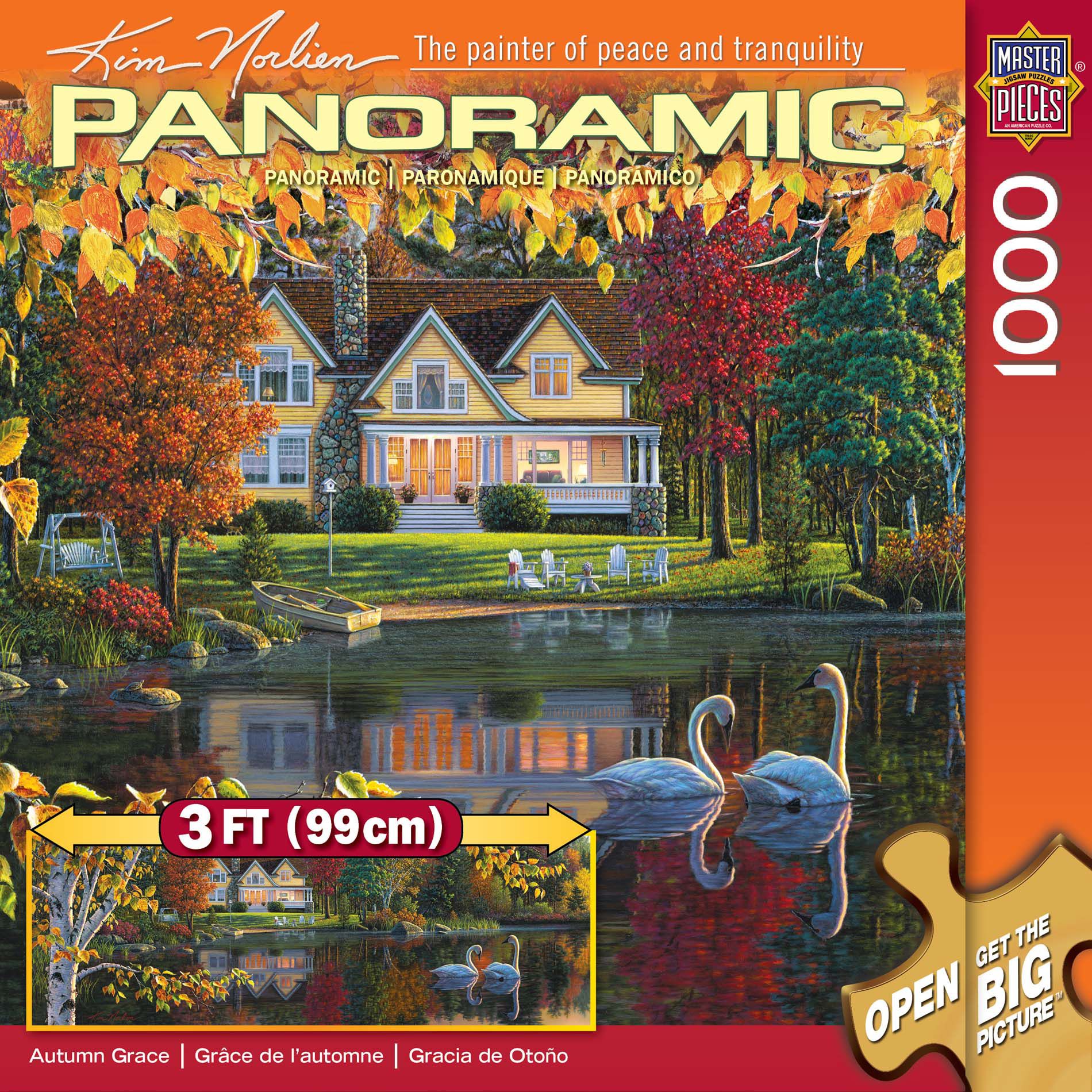 MASTERPIECES Panoramic 1,000 pc. Puzzle - Autumn Grace at Sears.com