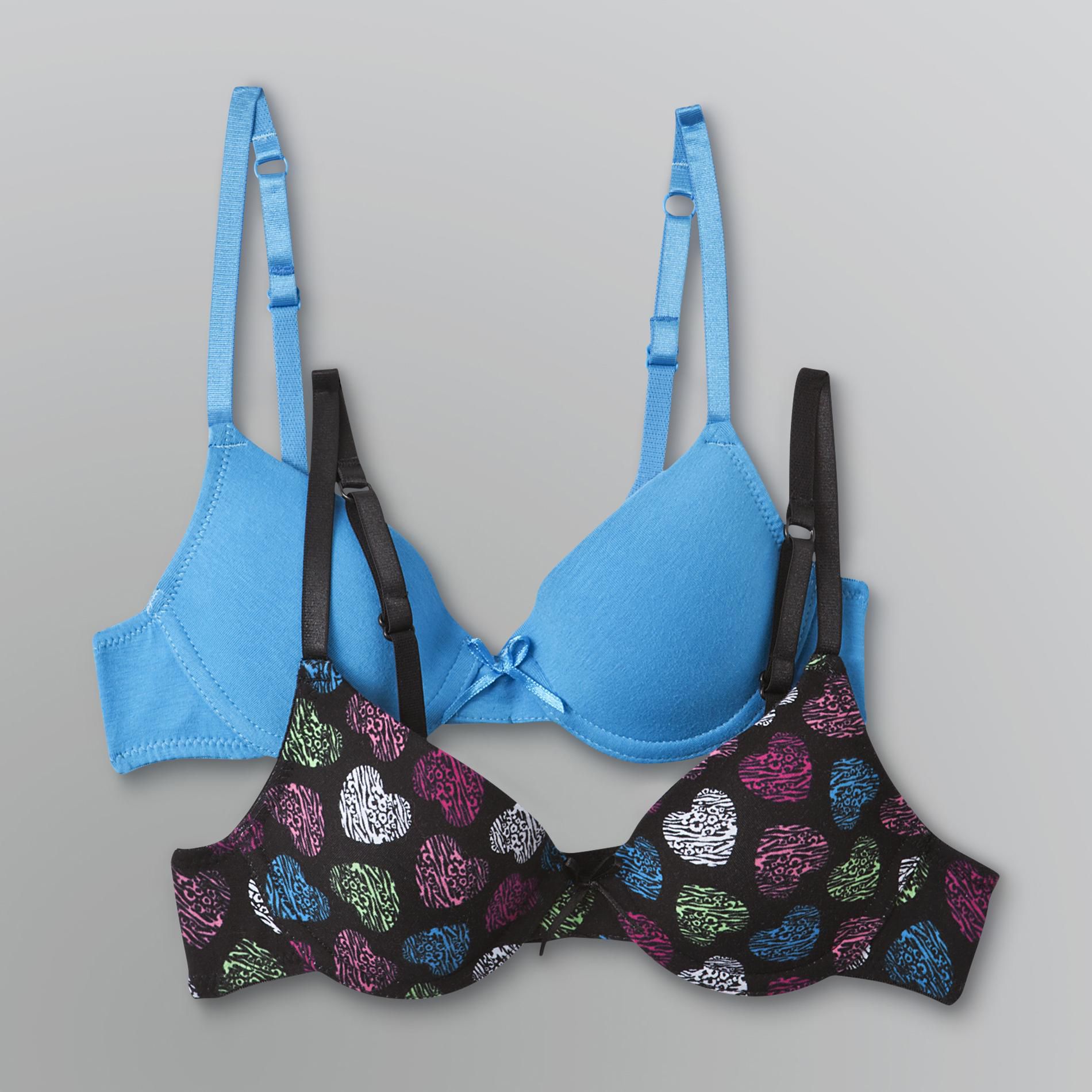Bongo Girl's Molded Underwire Two-Bra Set at Kmart.com