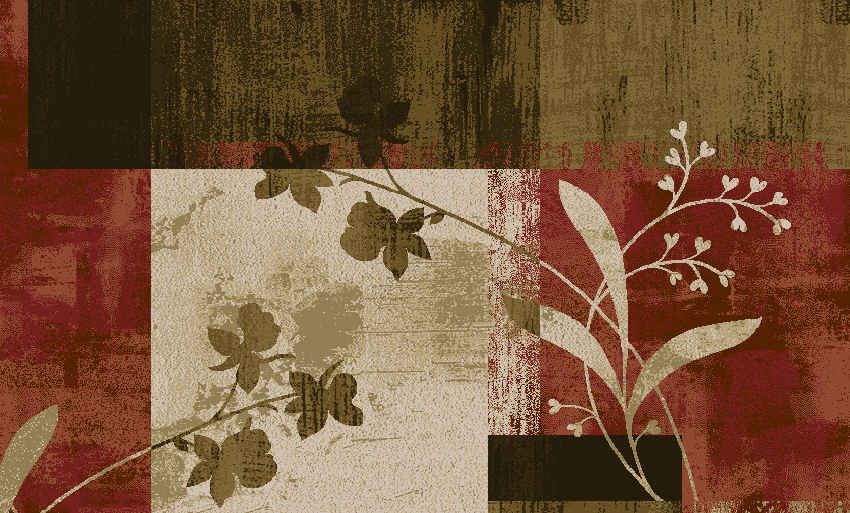 Essential Home Geometric Floral Rug - 20"x34" at Kmart.com