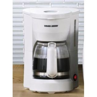 White 5 Cup Coffee Maker: Black Decker Coffeemaker from Kmart