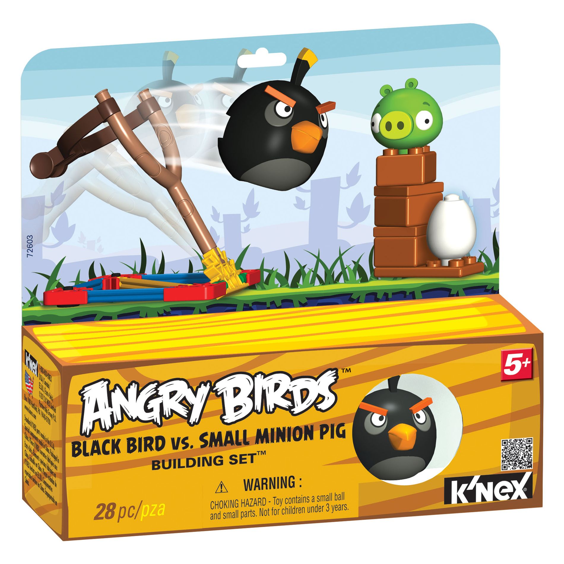K'Nex Black Bird vs. Pig Angry Birds Building Set at Sears.com