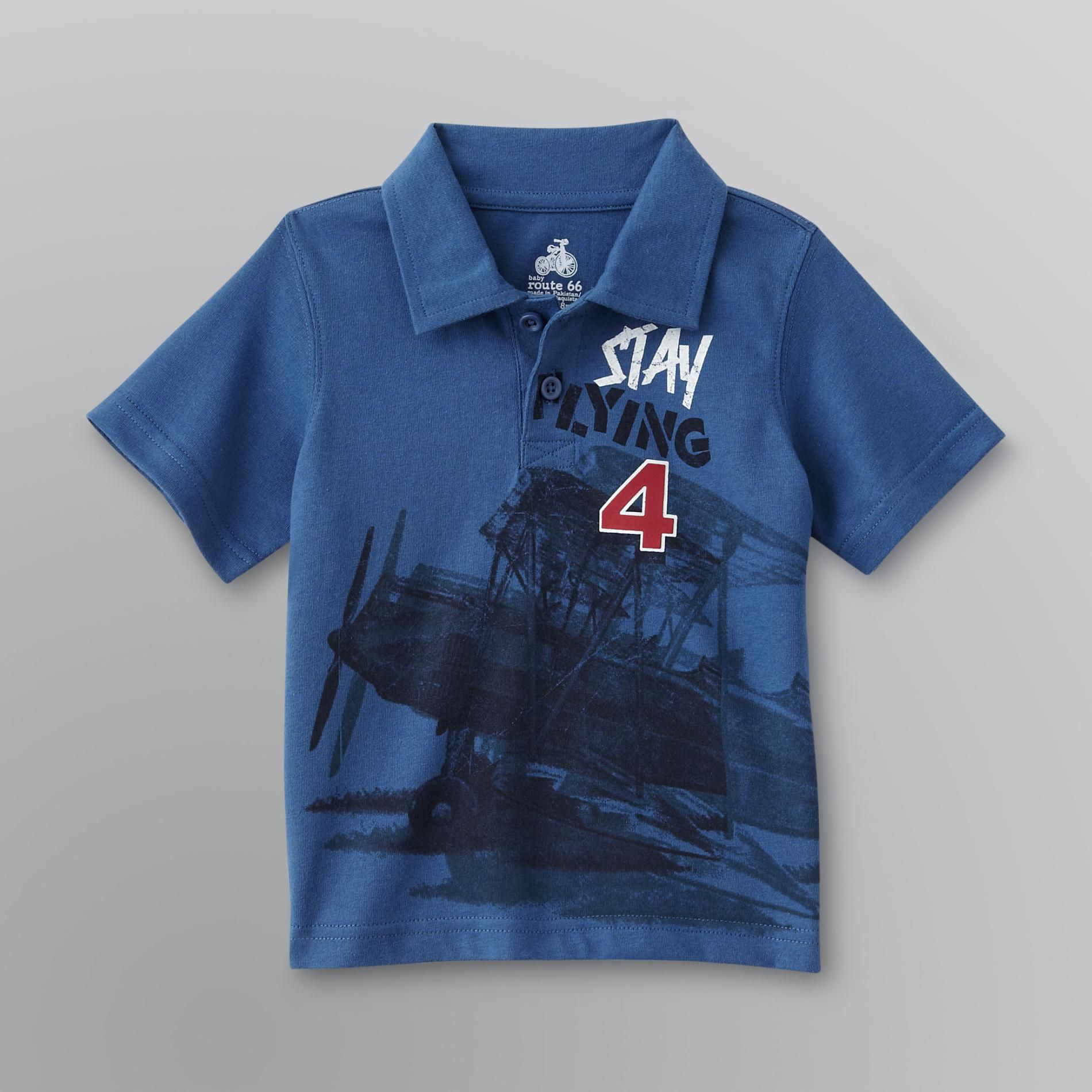 Route 66 Infant Boy's Graphic Polo Shirt at Kmart.com