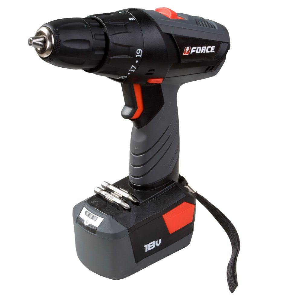 Force 18 Volt Cordless Drill Driver at Kmart.com