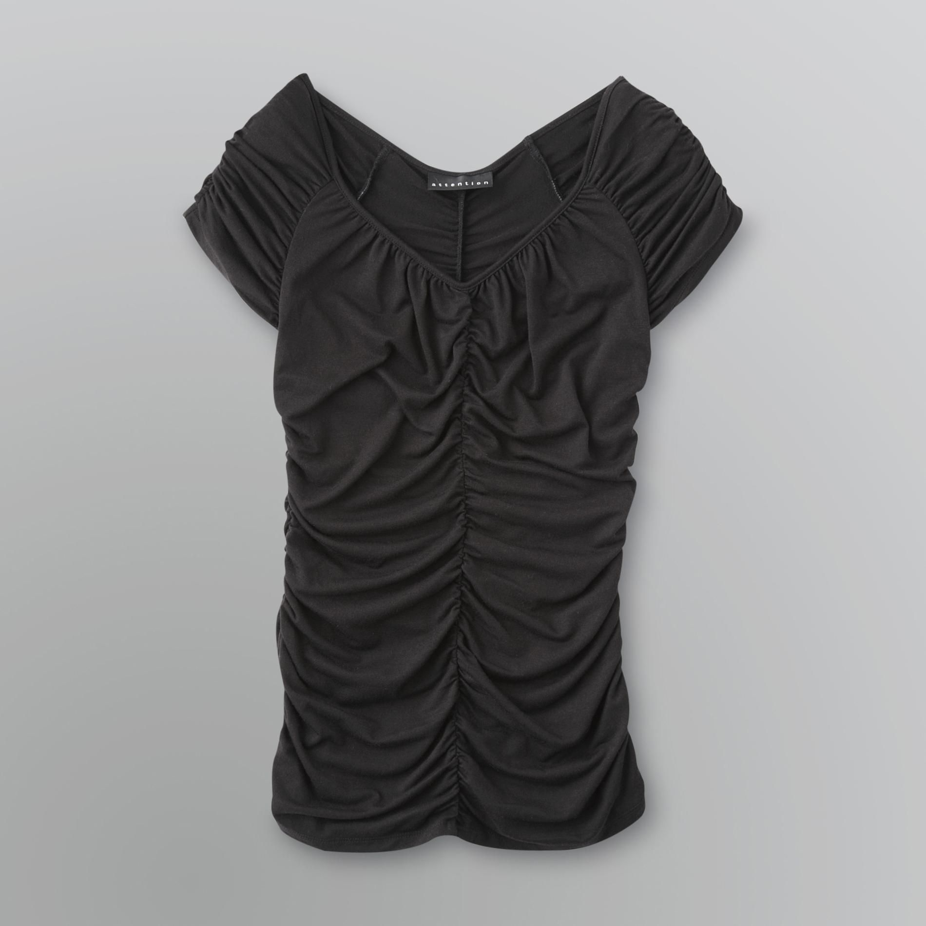 Attention Women's Ruched T-Shirt at Kmart.com