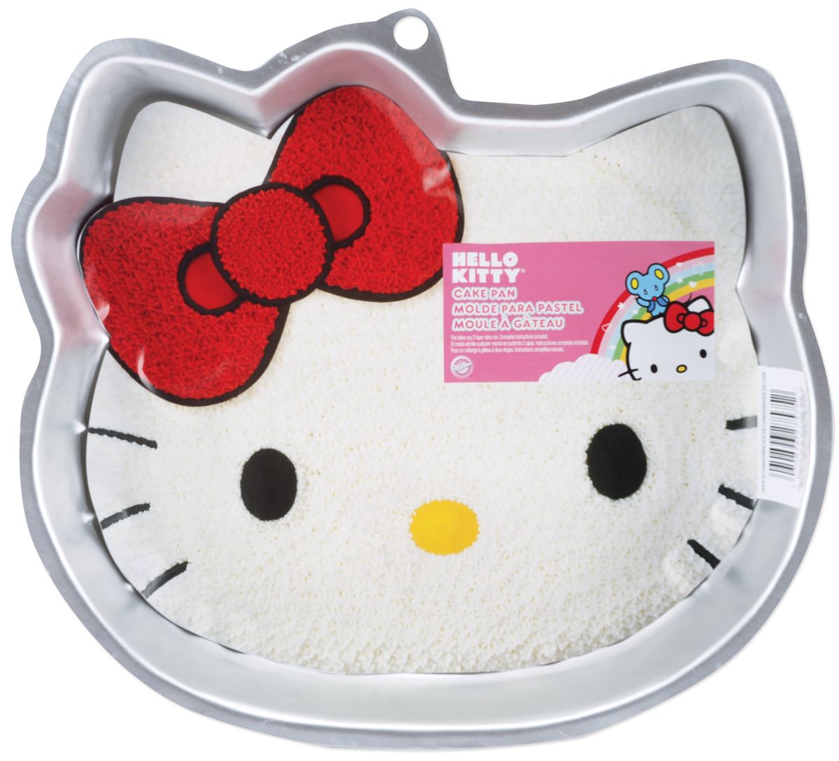 Novelty Cake Pan-Hello Kitty 11X10.1X1.9