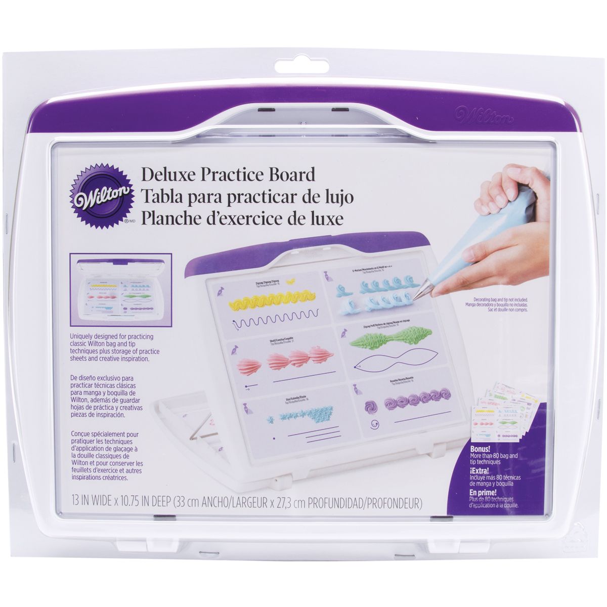 Wilton Decorate Smart Deluxe Practice Board Set