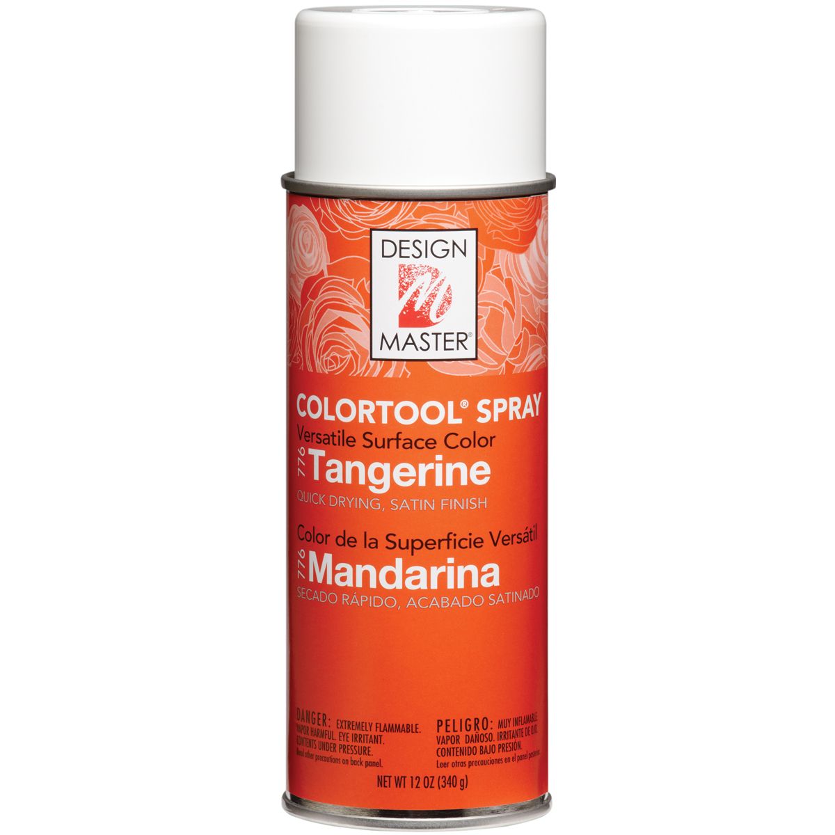 Colortool Floral Spray Paint 12 Ounces-Tangerine at Kmart.com