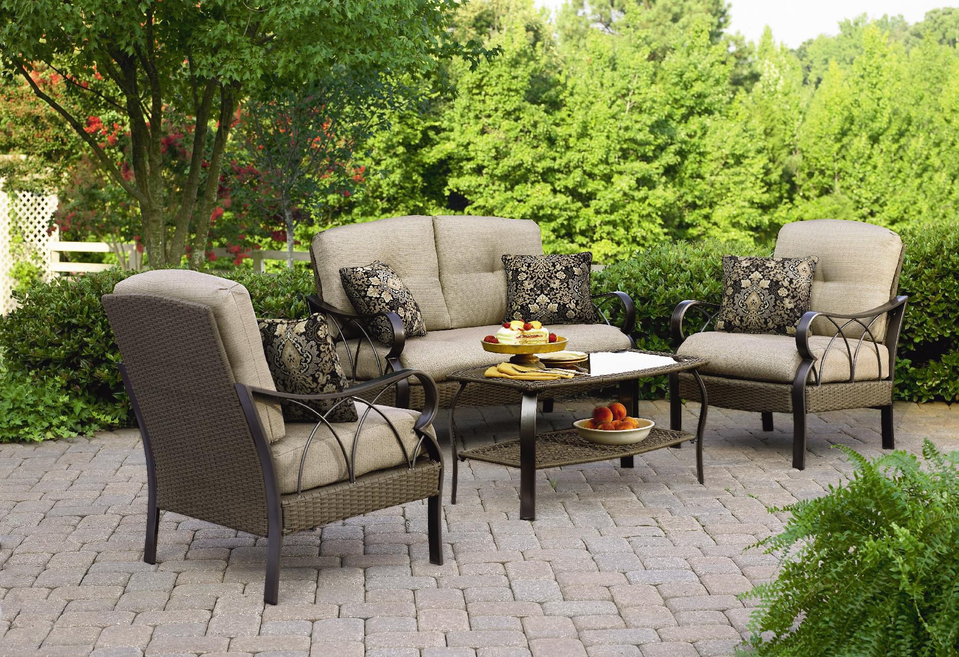 LaZBoy Outdoor DLOG4PC Logan 4 Pc. Seating Set *Limited Availability Sears Outlet