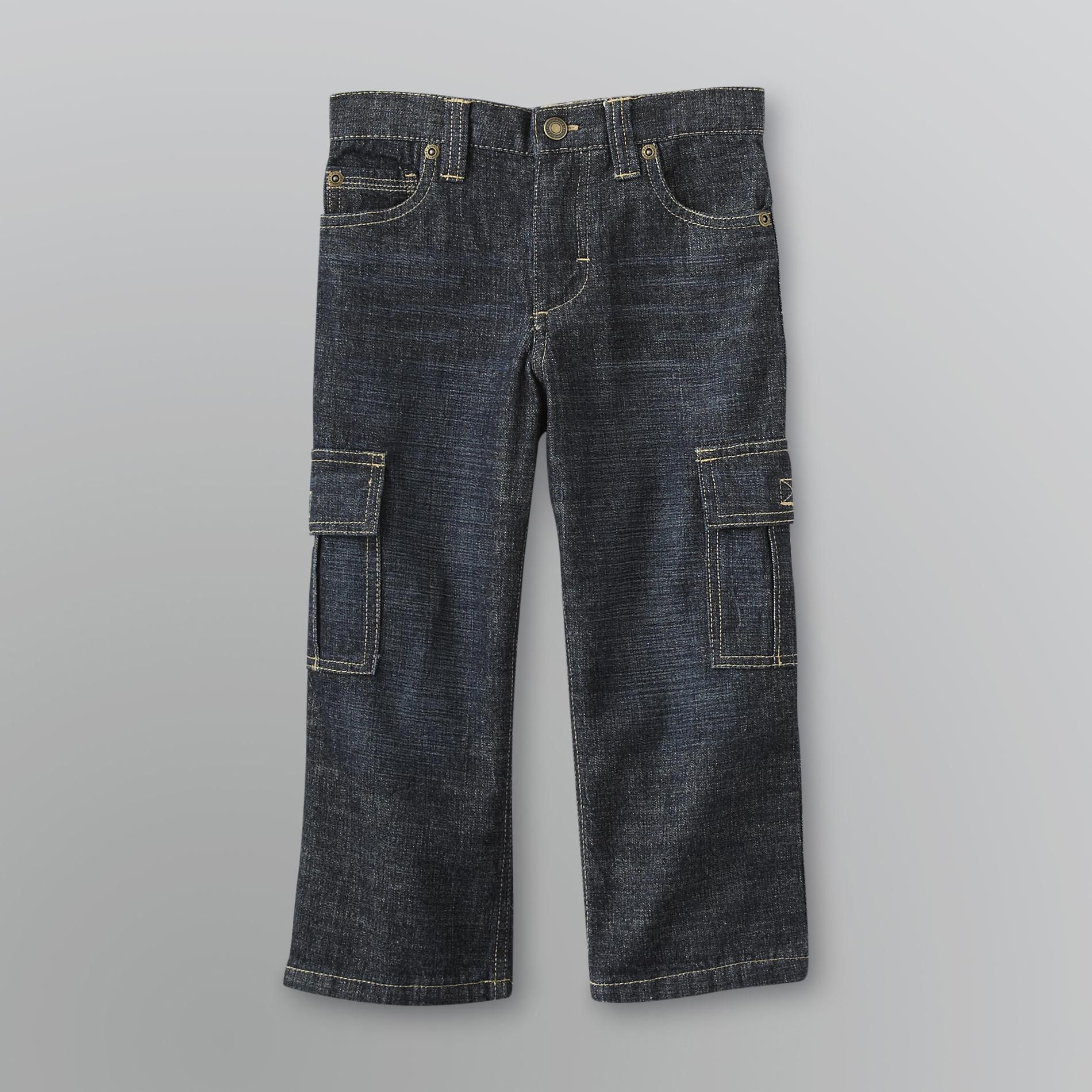 WonderKids Infant & Toddler Boy's Relaxed Fit Cargo Jeans at Kmart.com