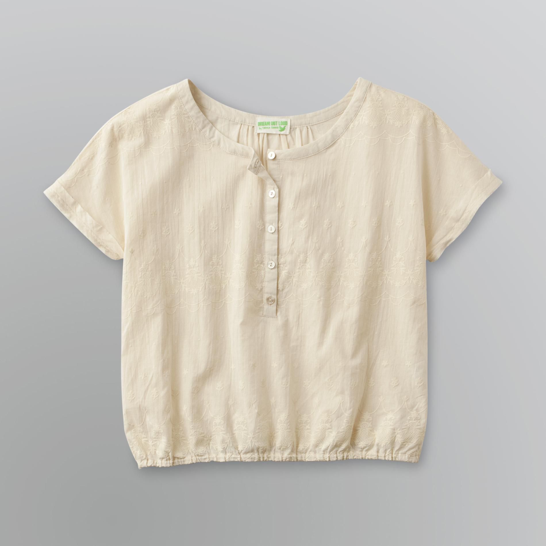 Dream Out Loud by Selena Gomez Junior's Woven Blouse - Lace Print - Clearance at Kmart.com