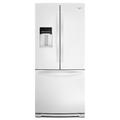 20 cu. ft. French Door Refrigerator w/ Exterior Dispenser - White