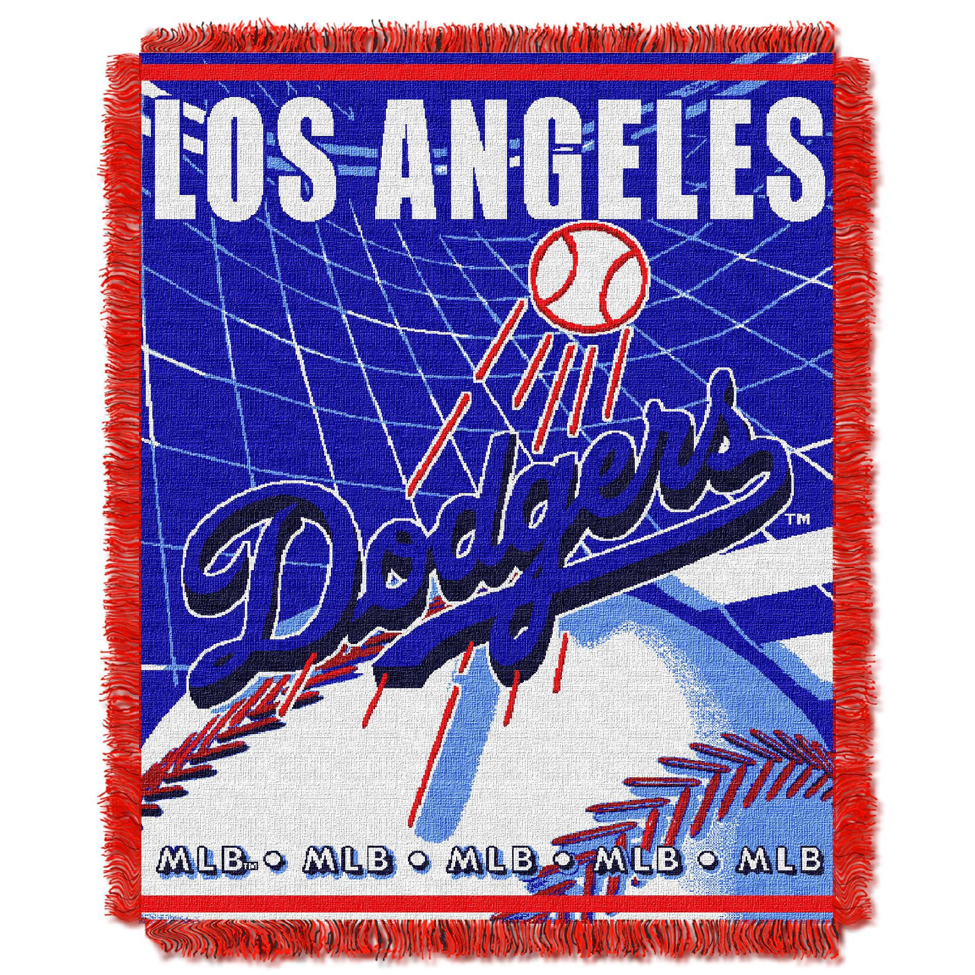 Northwest Co MLB 019 Dodgers Jacquard Throw at Kmart.com