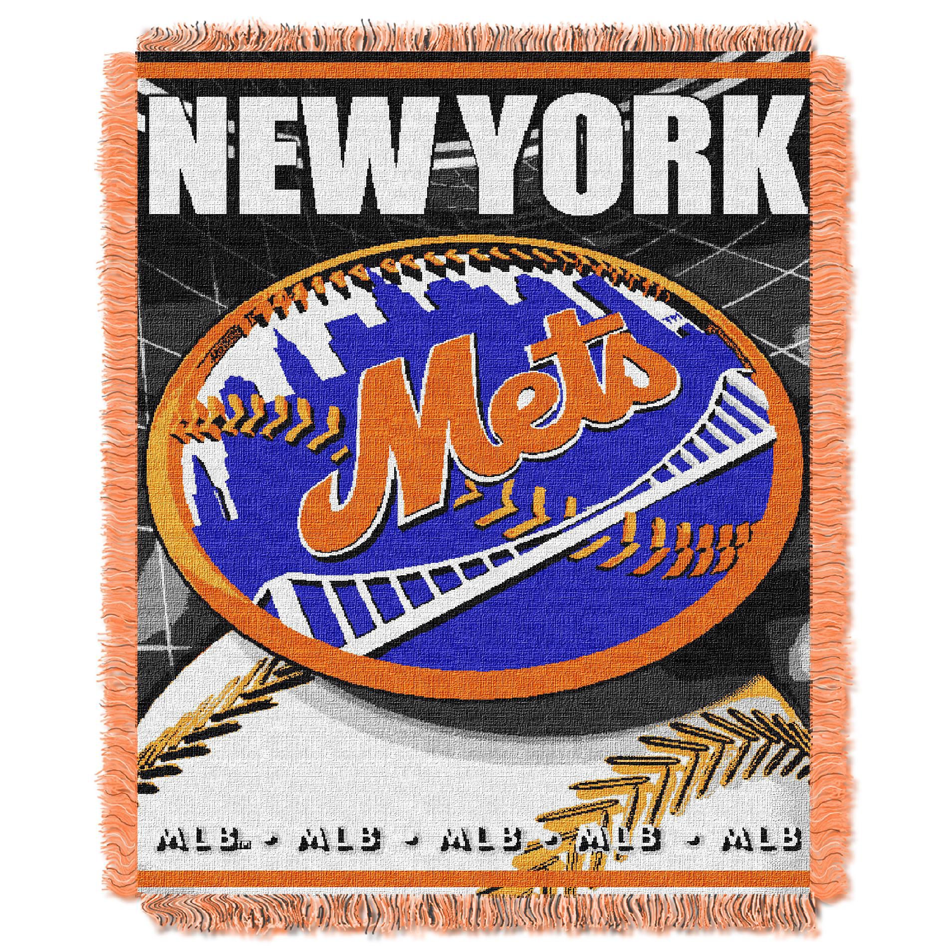 Northwest Co MLB 019 Mets Jacquard Throw at Kmart.com