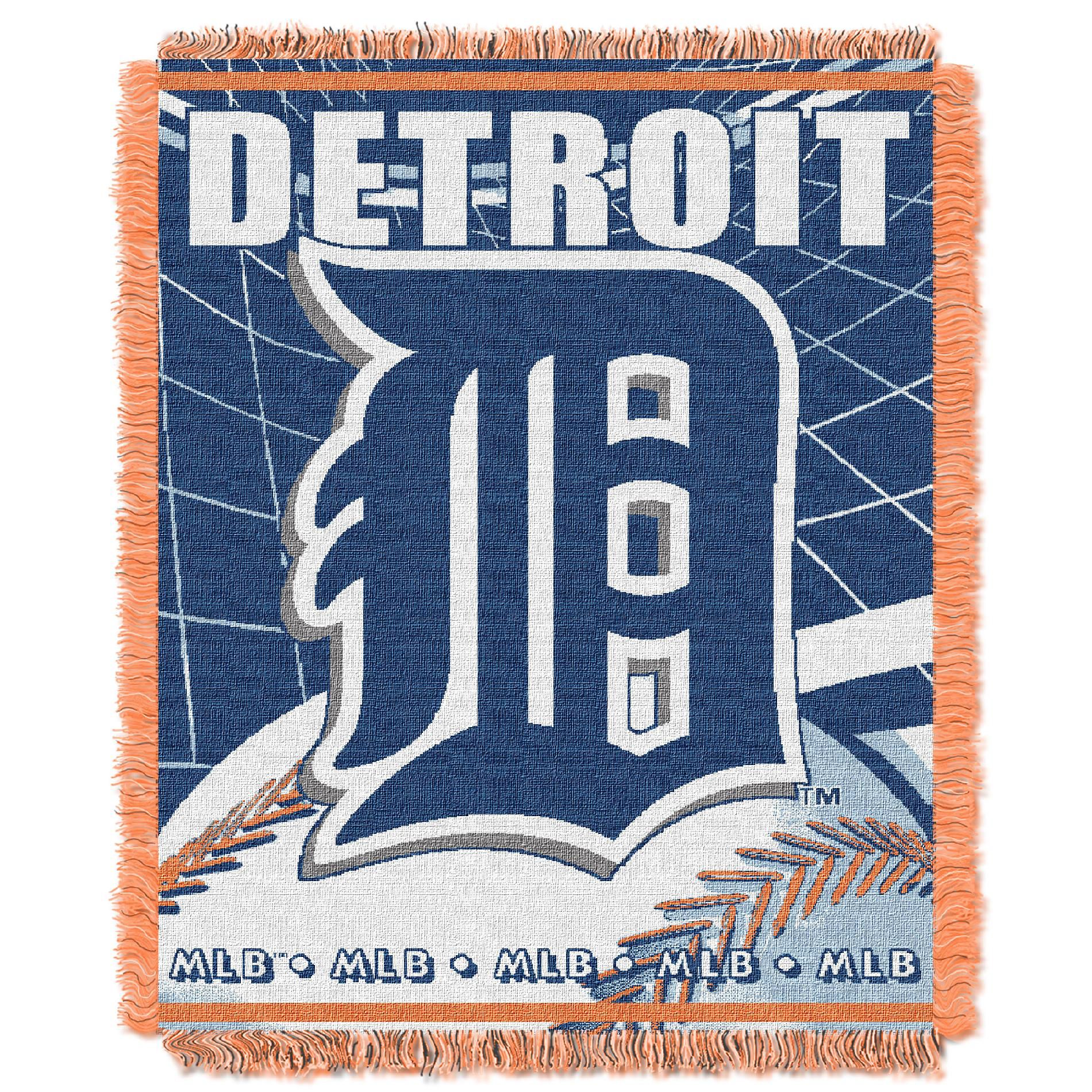 Northwest Co MLB 019 Tigers Jacquard Throw at Kmart.com