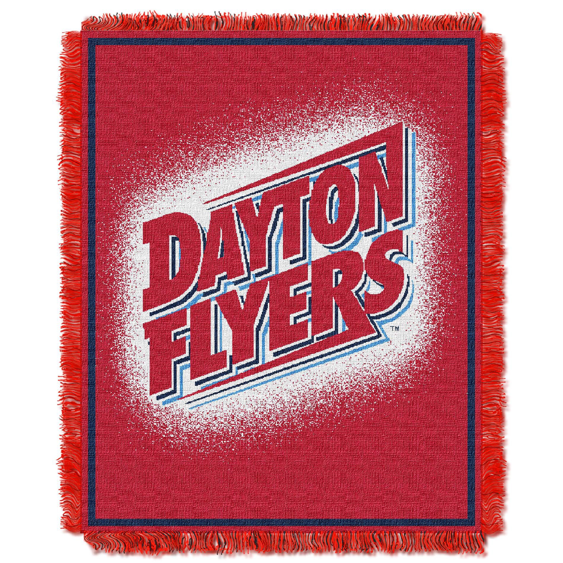 NCAA 019 Focus Dayton Jacquard Throw