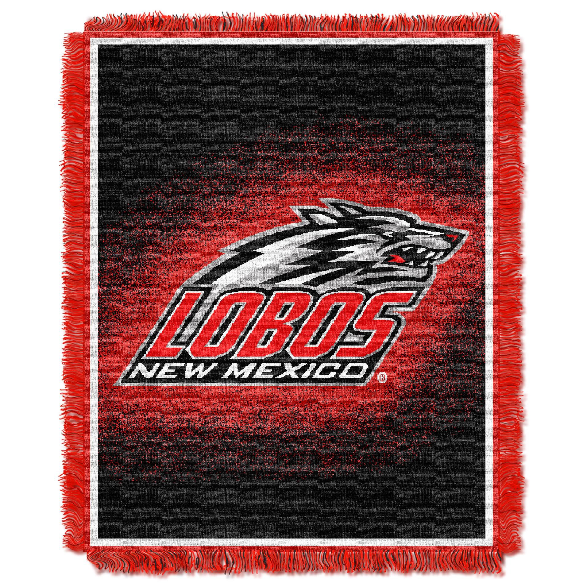 NCAA 019 Focus New Mexico Jacquard Throw