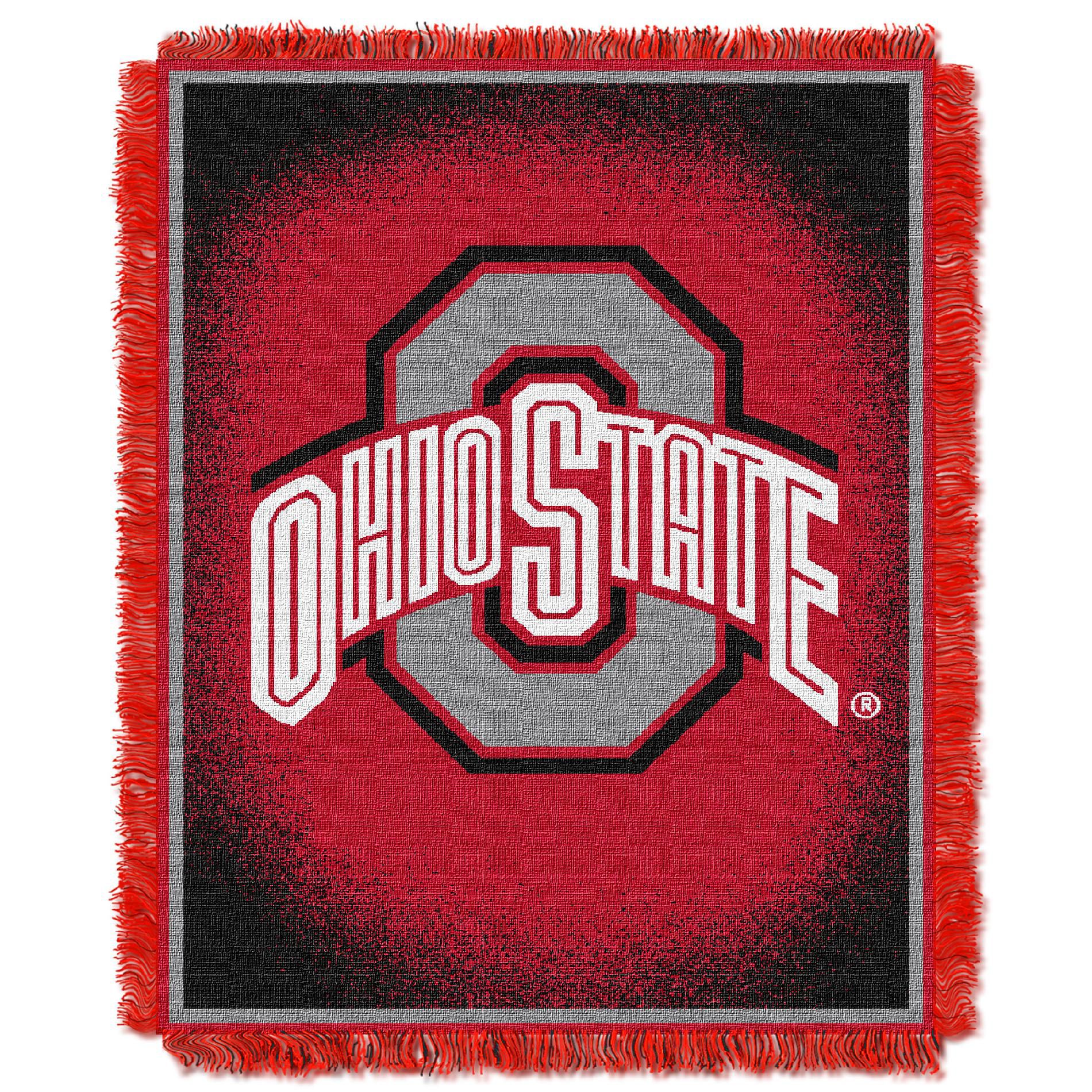 NCAA 019 Focus Ohio State Jacquard Throw at Kmart.com
