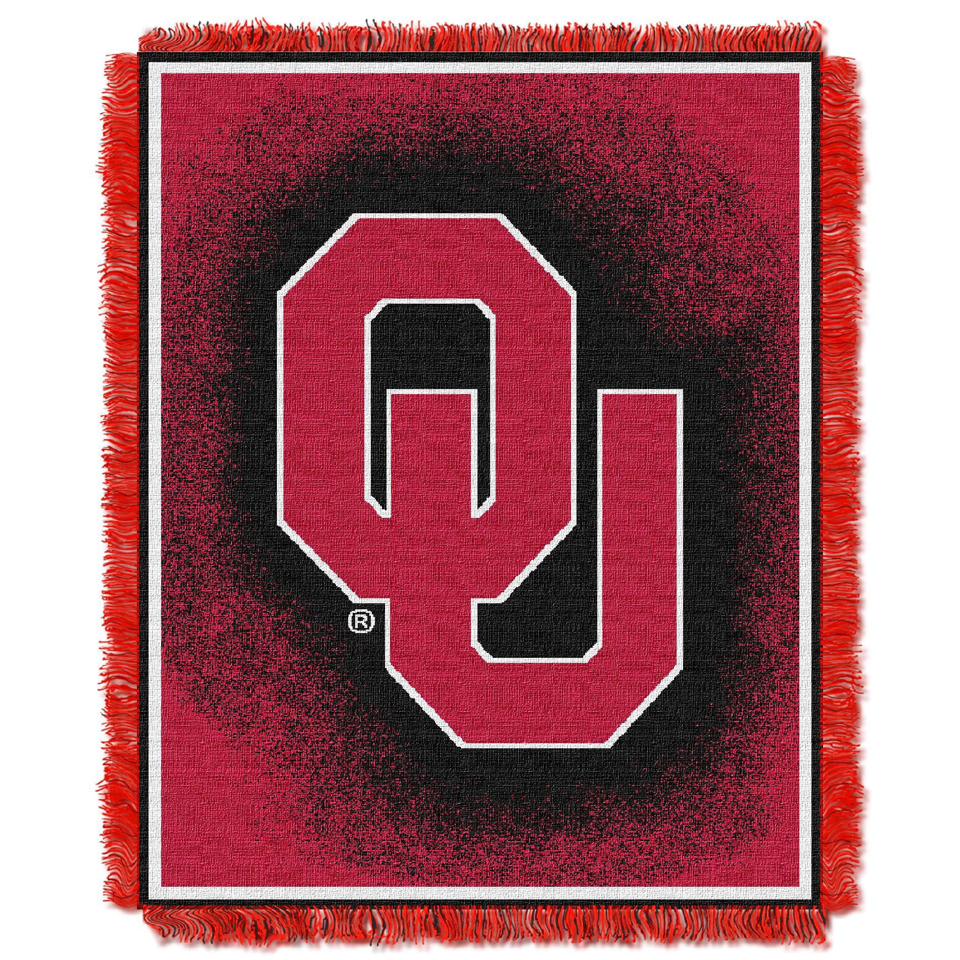 NCAA 019 Focus Oklahoma Jacquard Throw at Kmart.com