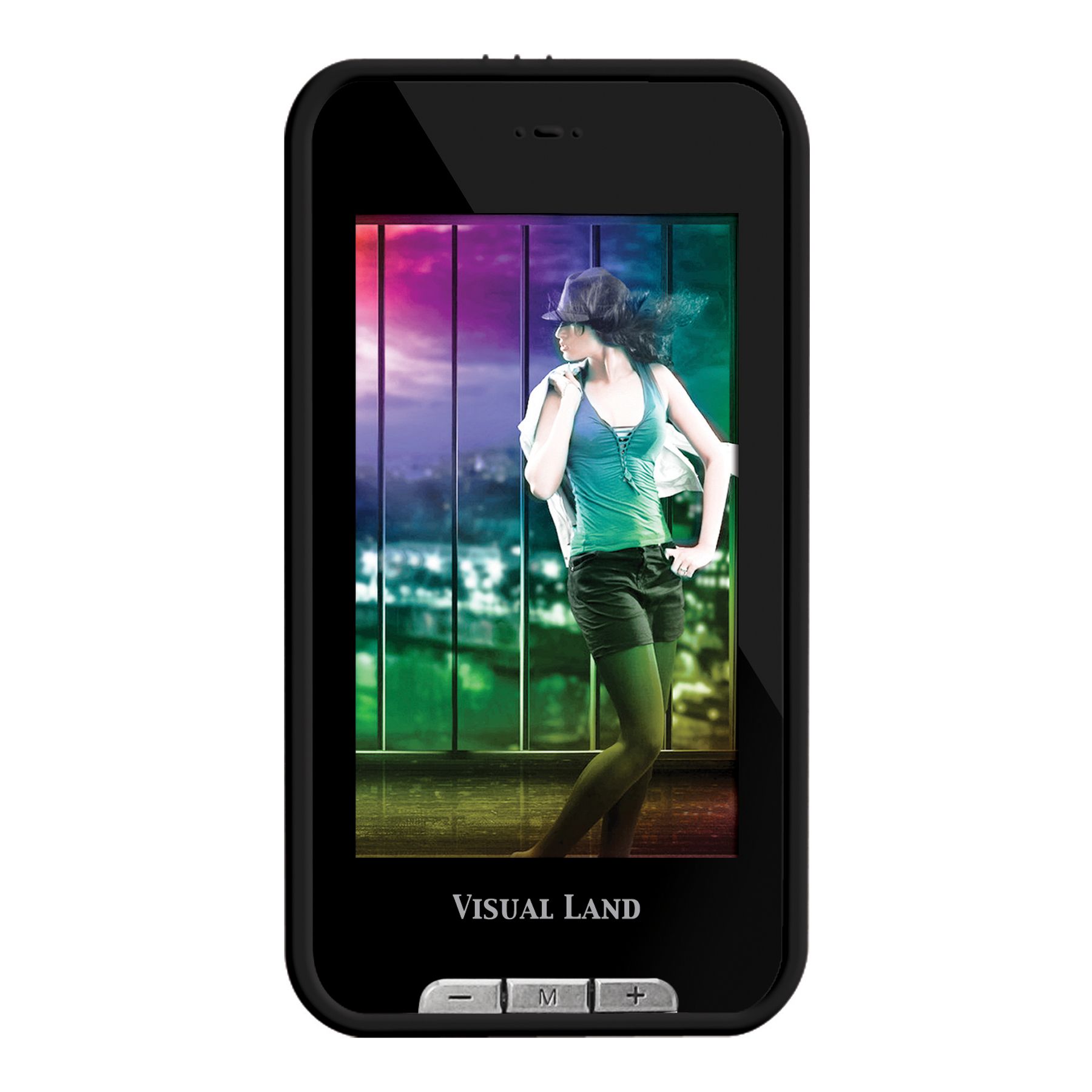 Visual Land V-Touch Pro 3" Touch Screen Media Player w/ 2MP Camera ME-975L-8GB-BLK at Kmart.com