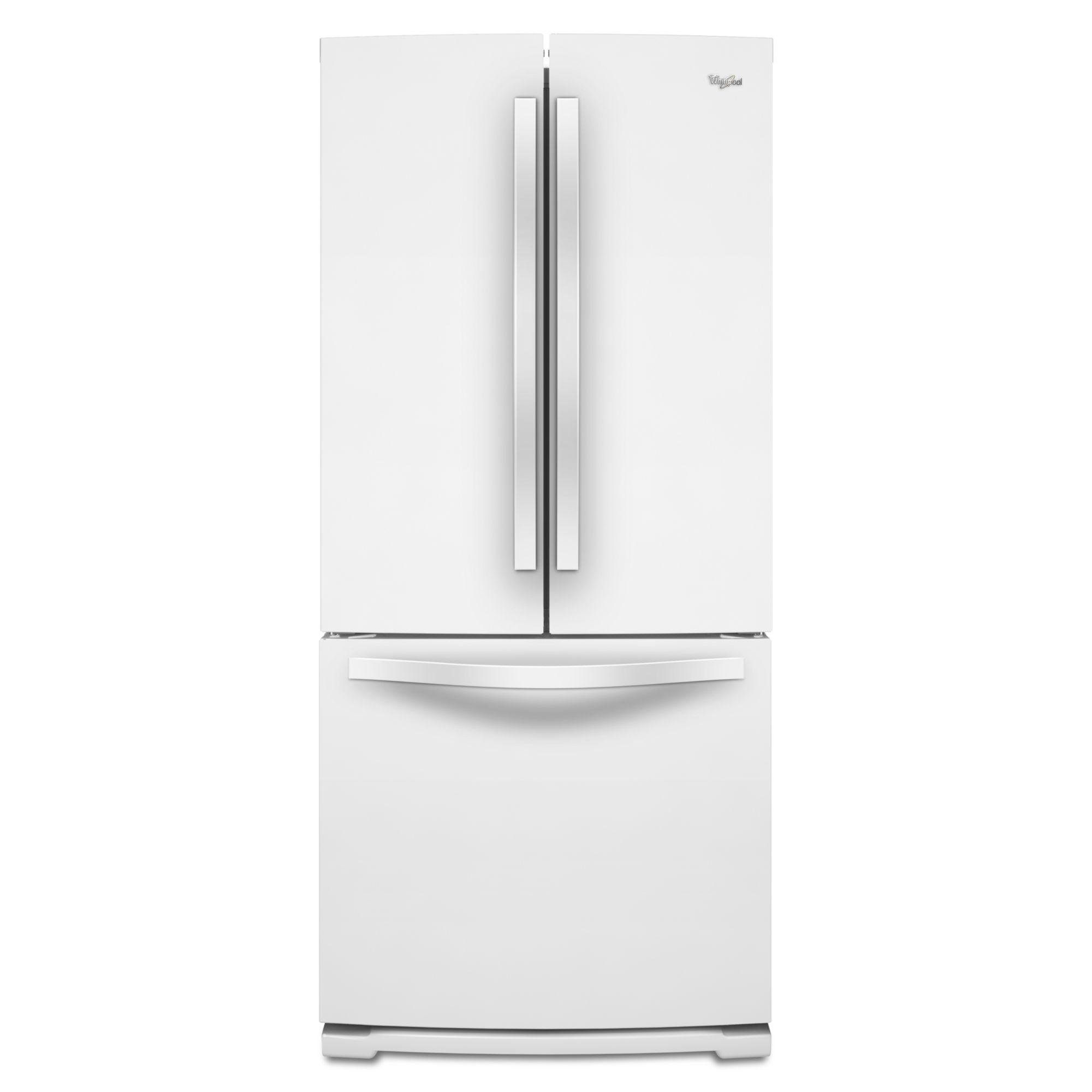 Whirlpool 20 cu. ft. French Door Refrigerator w/ 30 in. Wide Footprint - White