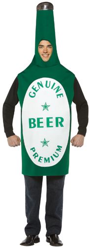 Lightweight Beer Bottle Halloween Costume Size: One Size Fits Most