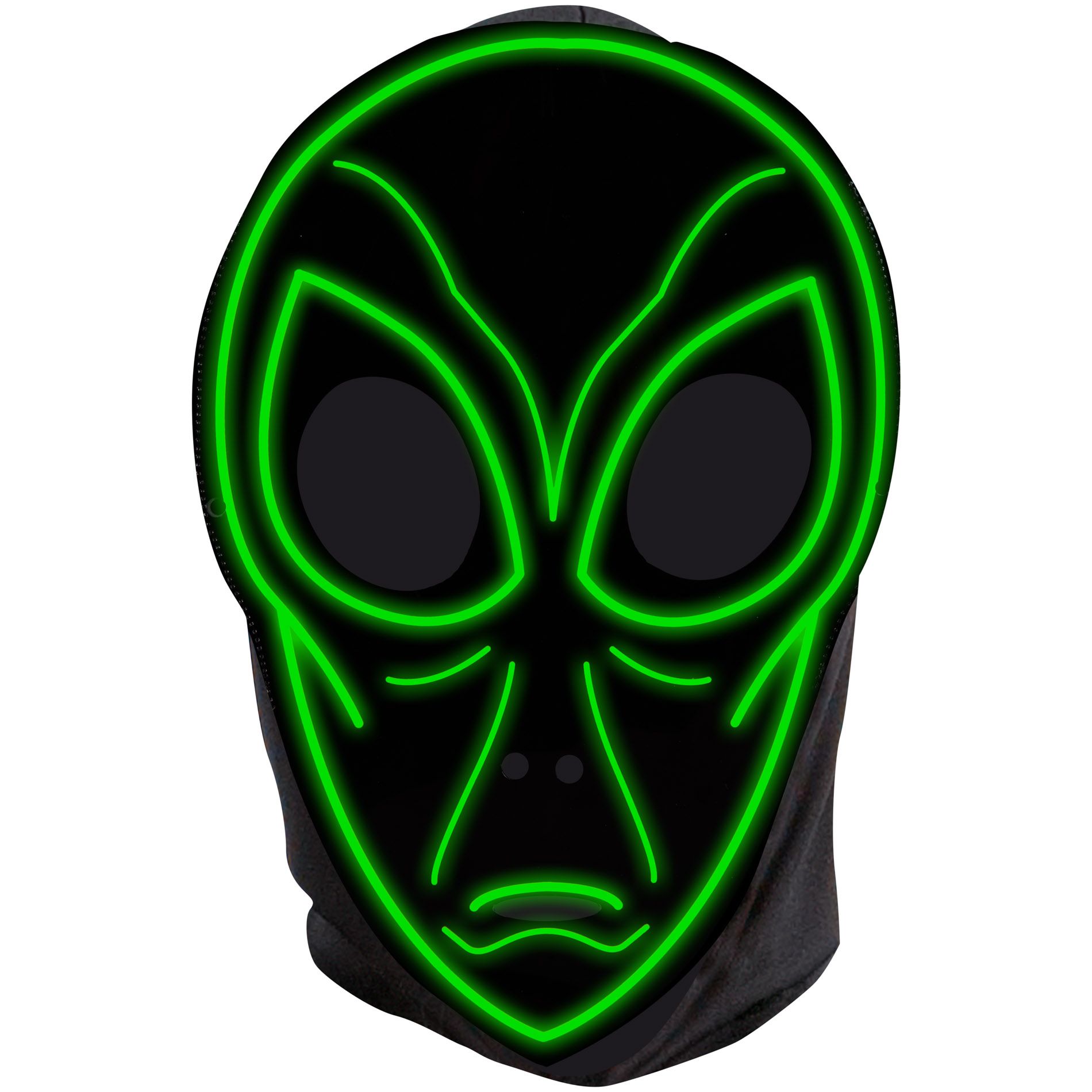 Night Glow Mask - Alien Green at Kmart.com