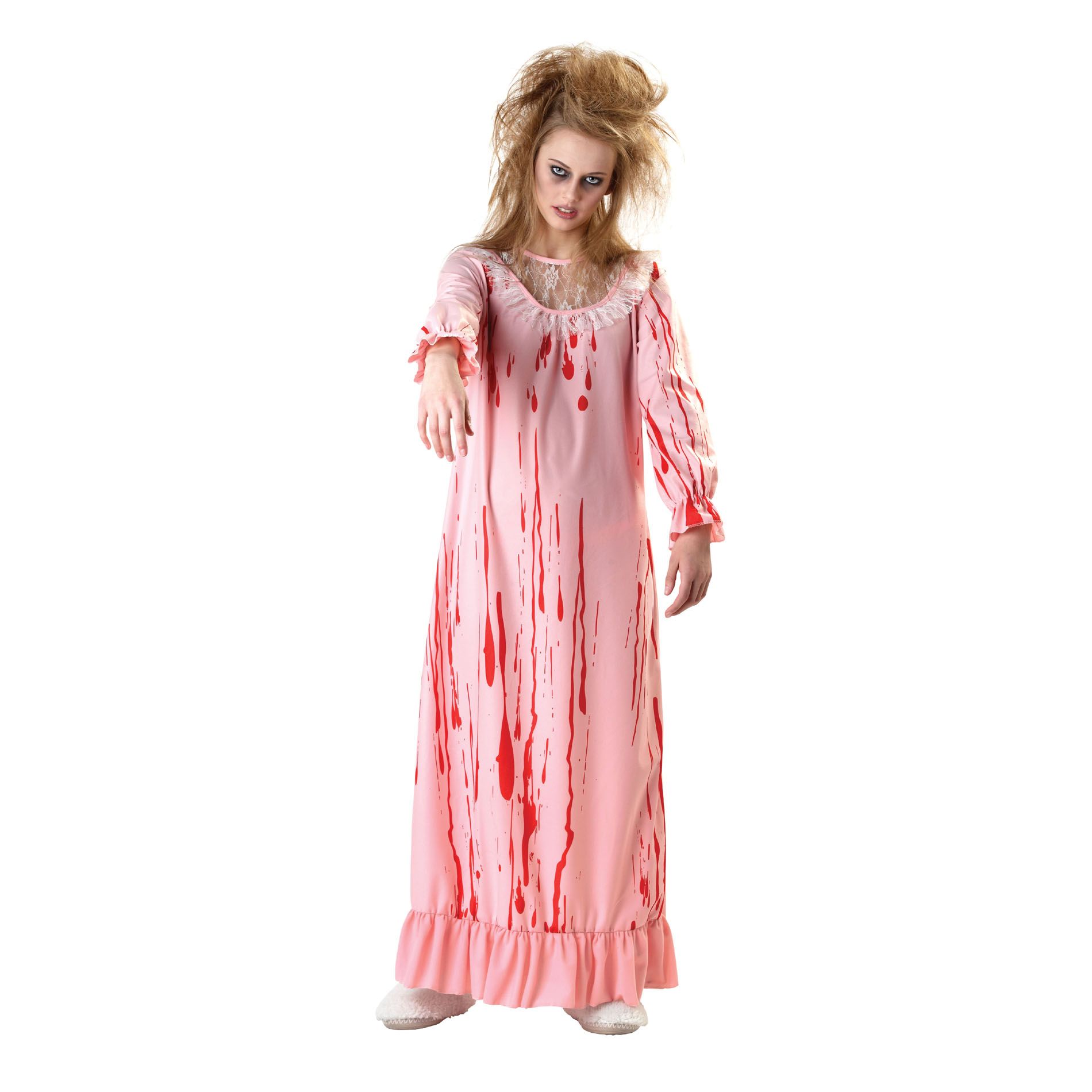 Totally Ghoul Bloody Pink Nightgown Halloween Costume - Small at Kmart.com