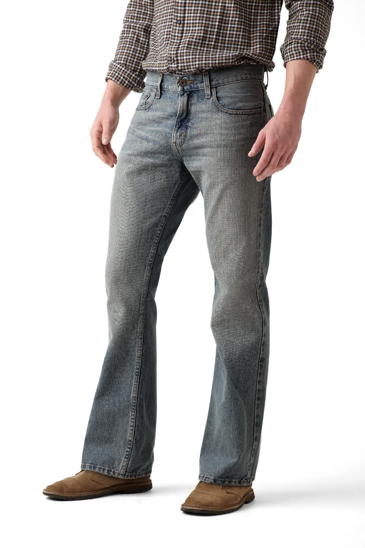 Signature by Levi Strauss & Co. Men's Low-Rise Boot Cut Jeans at Kmart.com