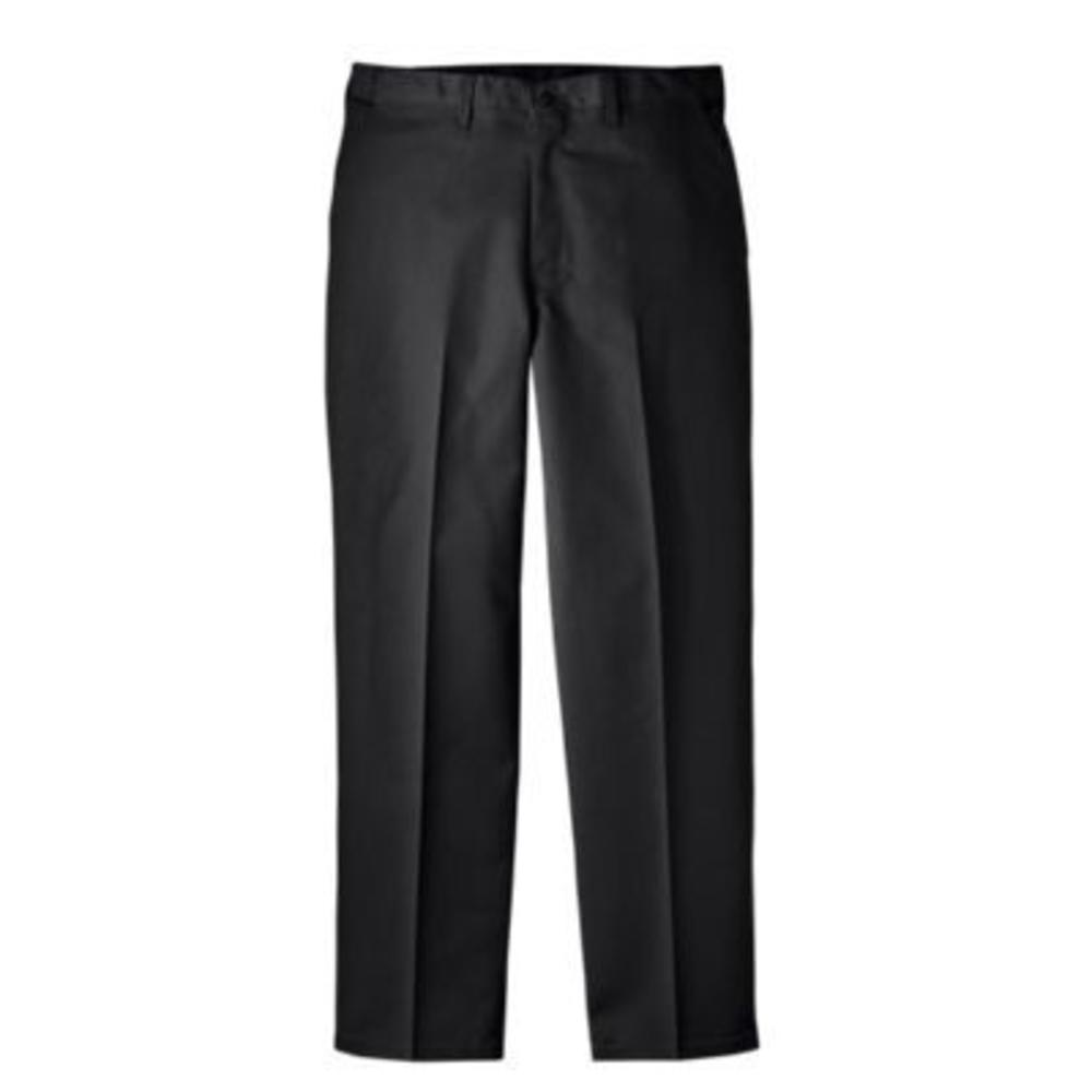Men's Regular Fit Flat Front Comfort Waist Pant w/Multi-Use Pocket 7113738