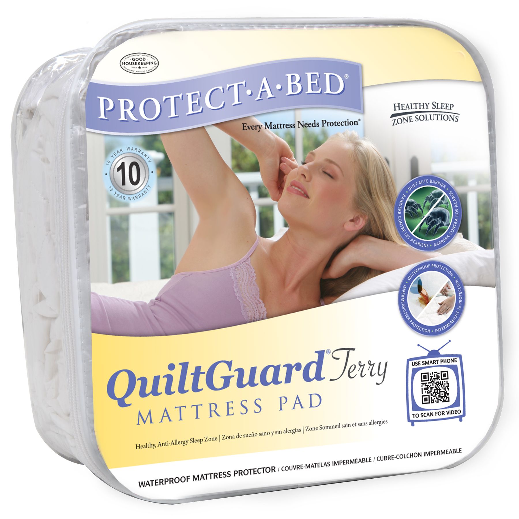 Protect-A-Bed QuiltGuard Terry California King Mattress Pad at Sears.com