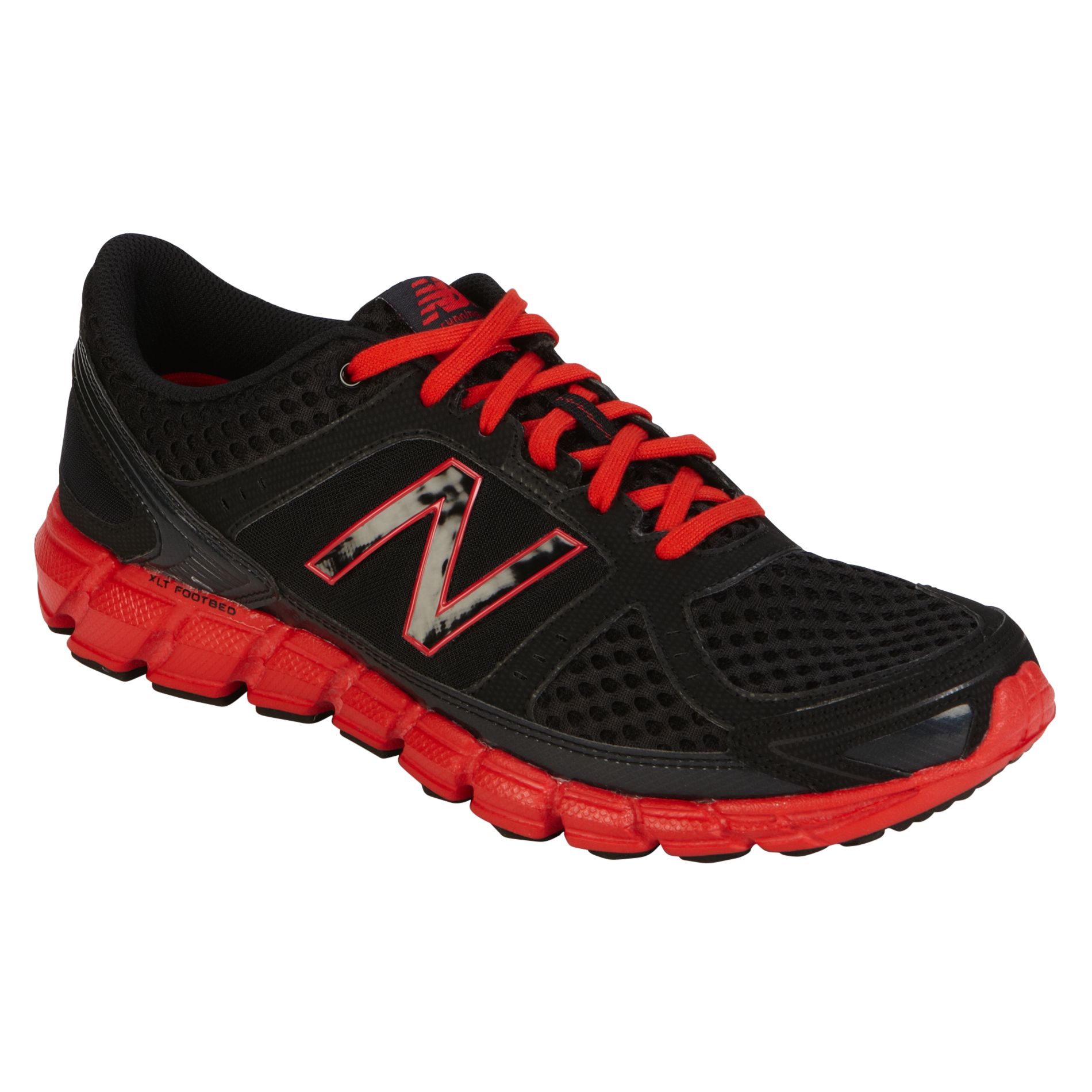 New Balance Men's 750V1 Running Athletic Shoe Wide Width - Black/Red