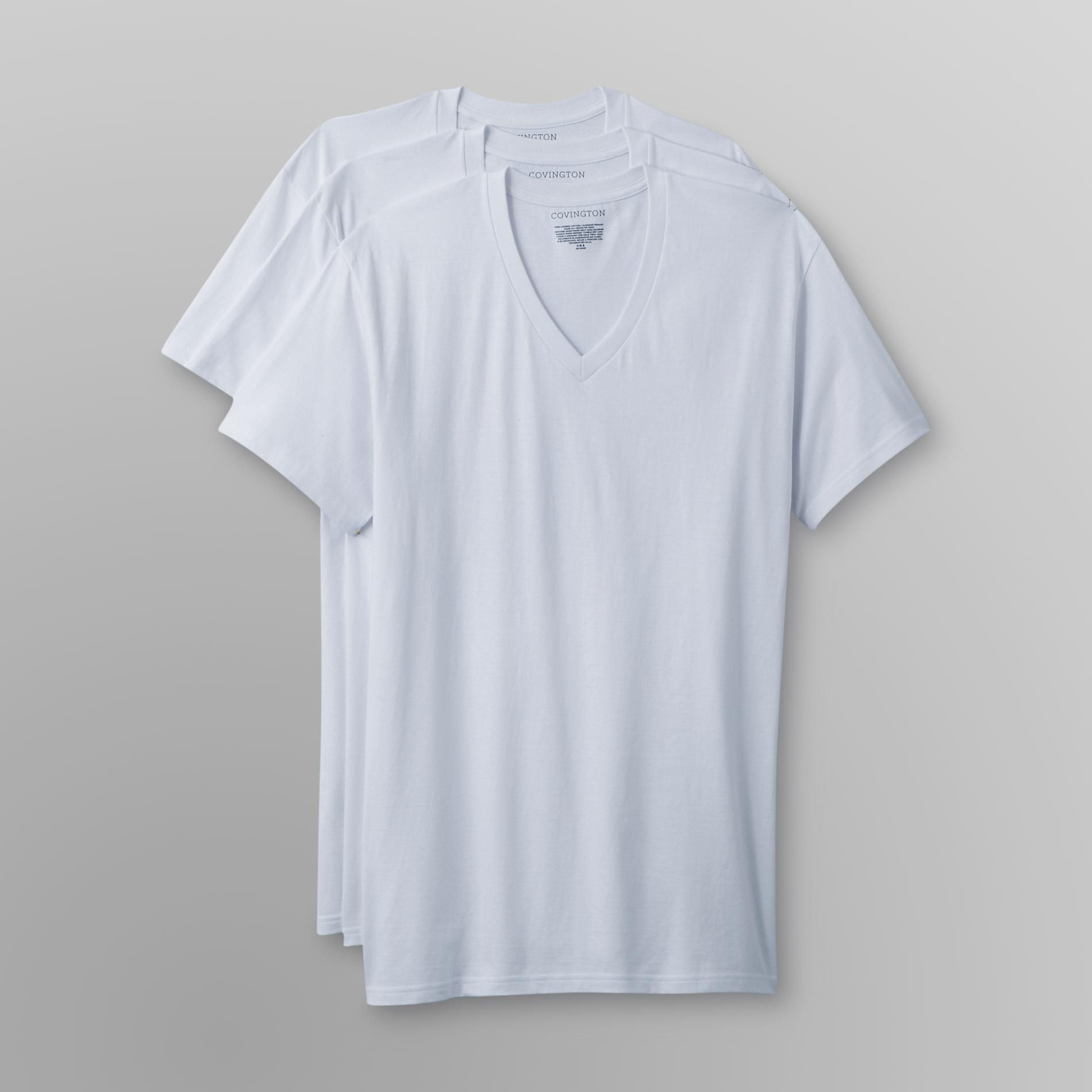 Covington Men's Heavyweight V-Neck T-Shirt - 3 Pack at Sears.com
