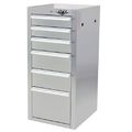 16-Inch 6 Drawer Side Cabinet, 304 Stainless Steel