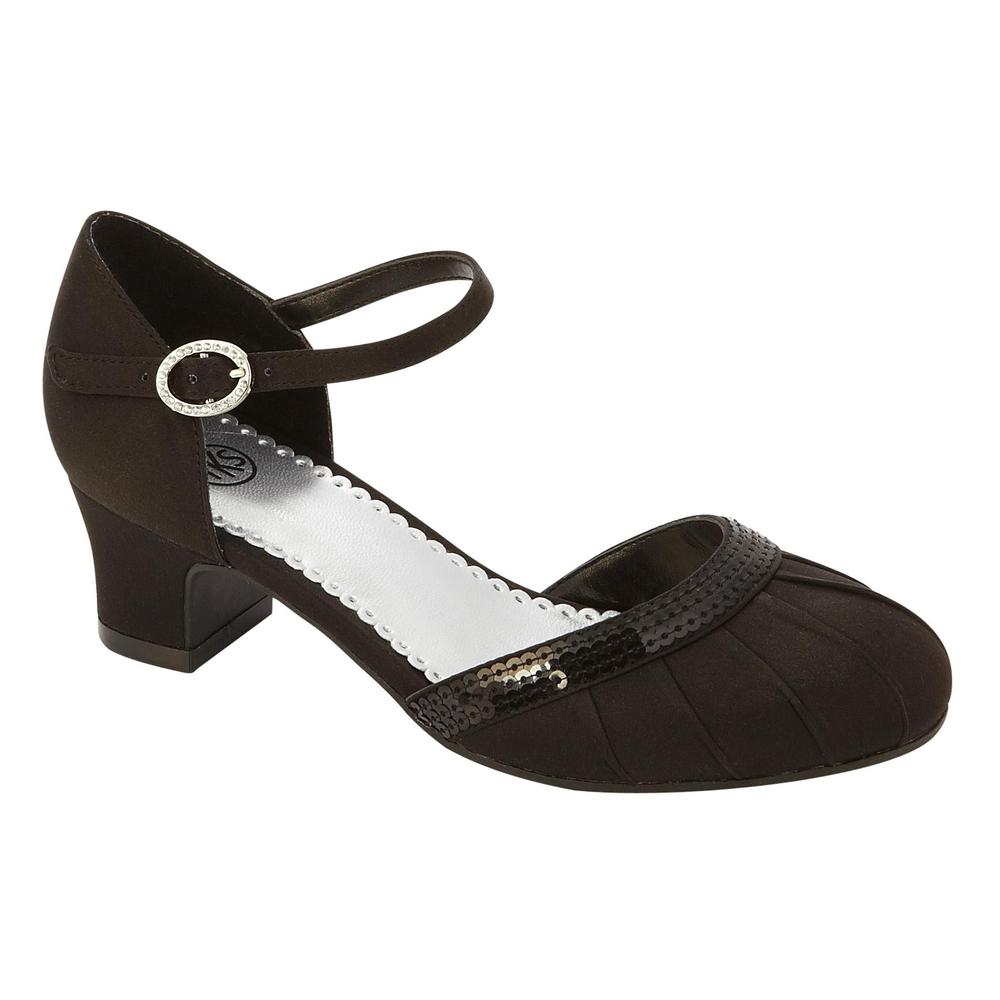 TKS Girl's Julia Dress Shoe - Black