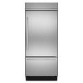 20.5 cu. ft. Built-in Bottom-Freezer Refrigerator - Stainless Steel