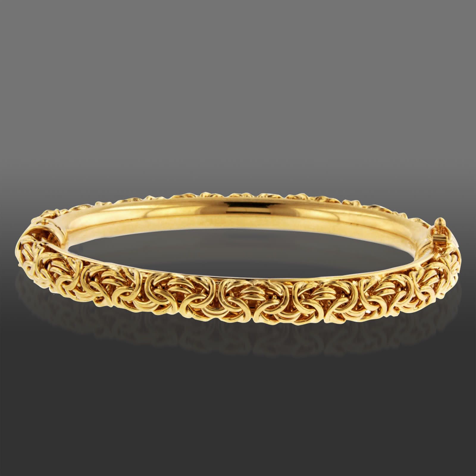 Romanza Byzantine bangle Bracelet set in Gold over Bronze at Sears.com