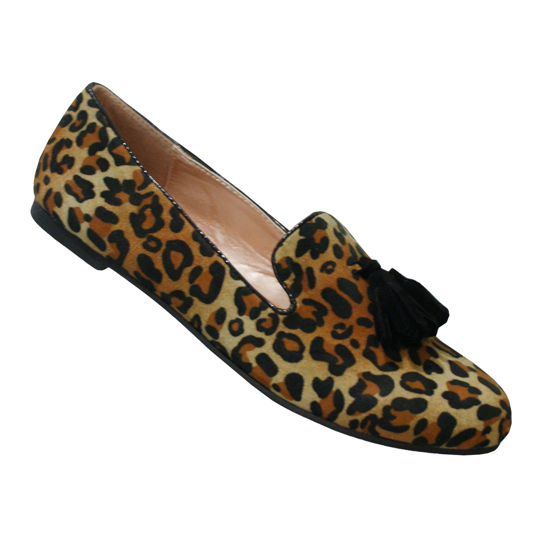 Yoki Women's Frida Smoking Flat - Leopard at Kmart.com