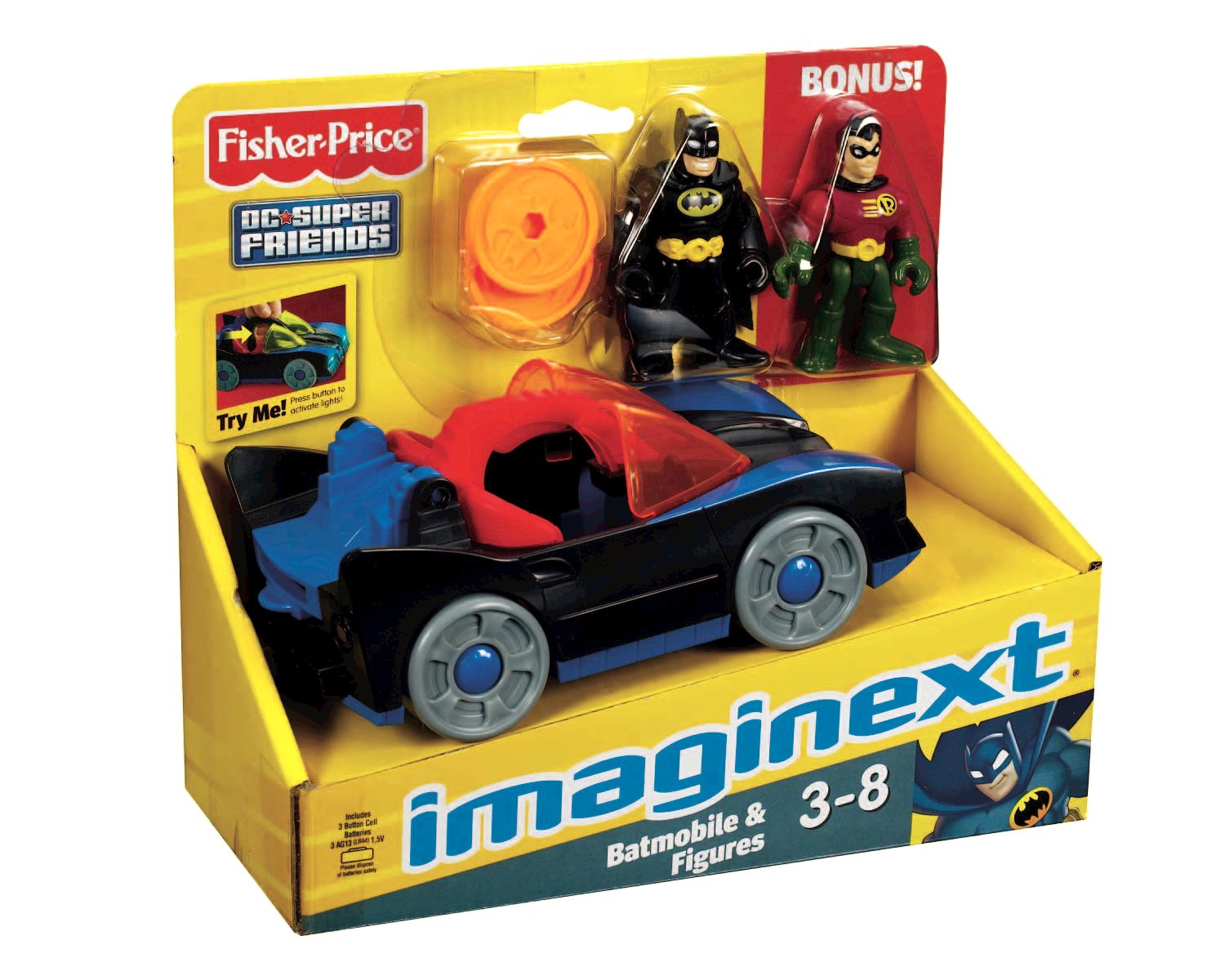 imaginext batmobile set